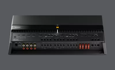 Front view of Sony mobile ES power amplifier