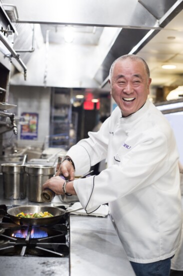 Chef Nobu. Photo by Evan Sung 