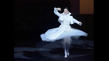 Carla Fracci, ancienne première ballerine à la Scala de Milan 