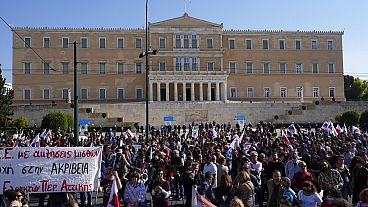 Συγκέντρωση εργαζομένων στο Σύνταγμα- εικόνα αρχείου