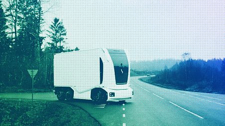 Autonomous truck in Europe