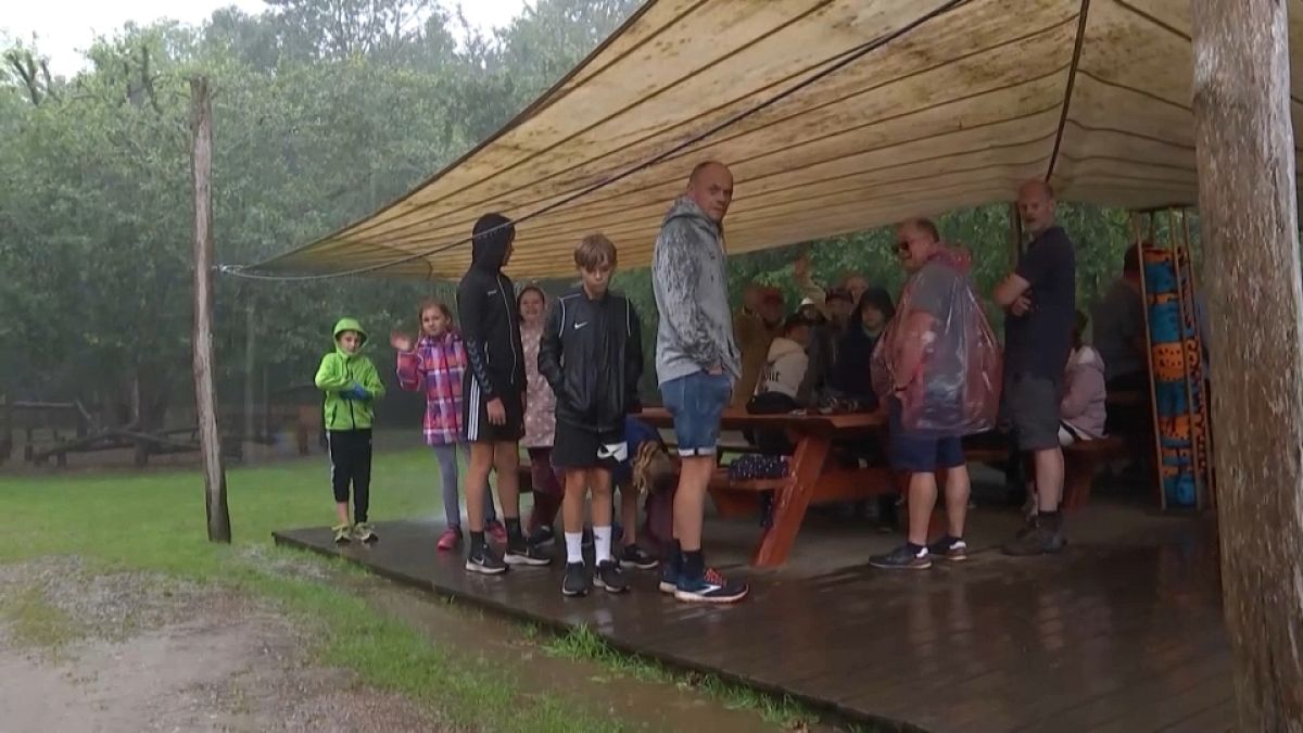 Mensche im HighPark Sønderjylland.