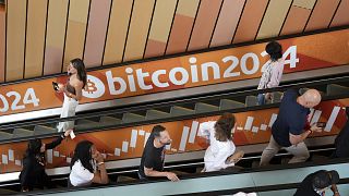 El público llega a la Conferencia Bitcoin 2024 el pasado 24 de julio 2024, en Nashville (EE.UU.)