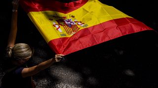 Una bandera española.