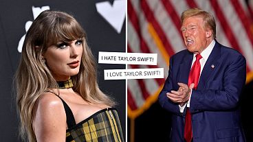 Les réactions contre le message de haine de Donald Trump s'intensifient : "J'AIME TAYLOR SWIFT".