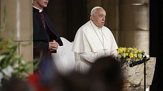 Le Pape François ce samedi 28 septembre 2024. 