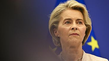 Ursula von der Leyen promoveu a estratégia de redução de riscos em resposta às práticas comerciais desleais da China.