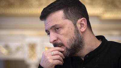 Volodymyr Zelensky à Kyiv le 2 octobre 2024