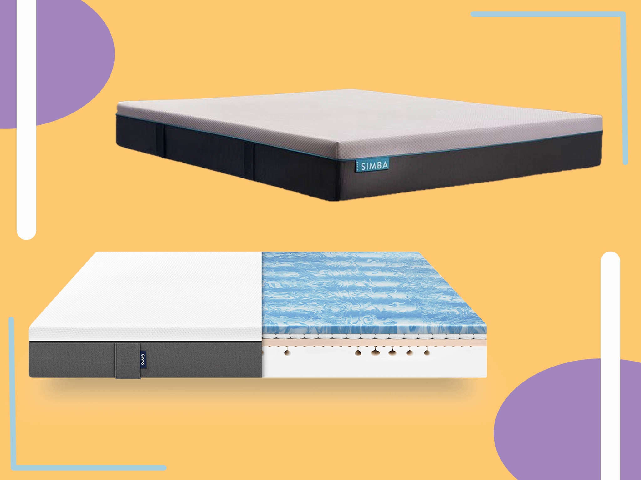 Emma vs Simba: Which hybrid mattress is best?