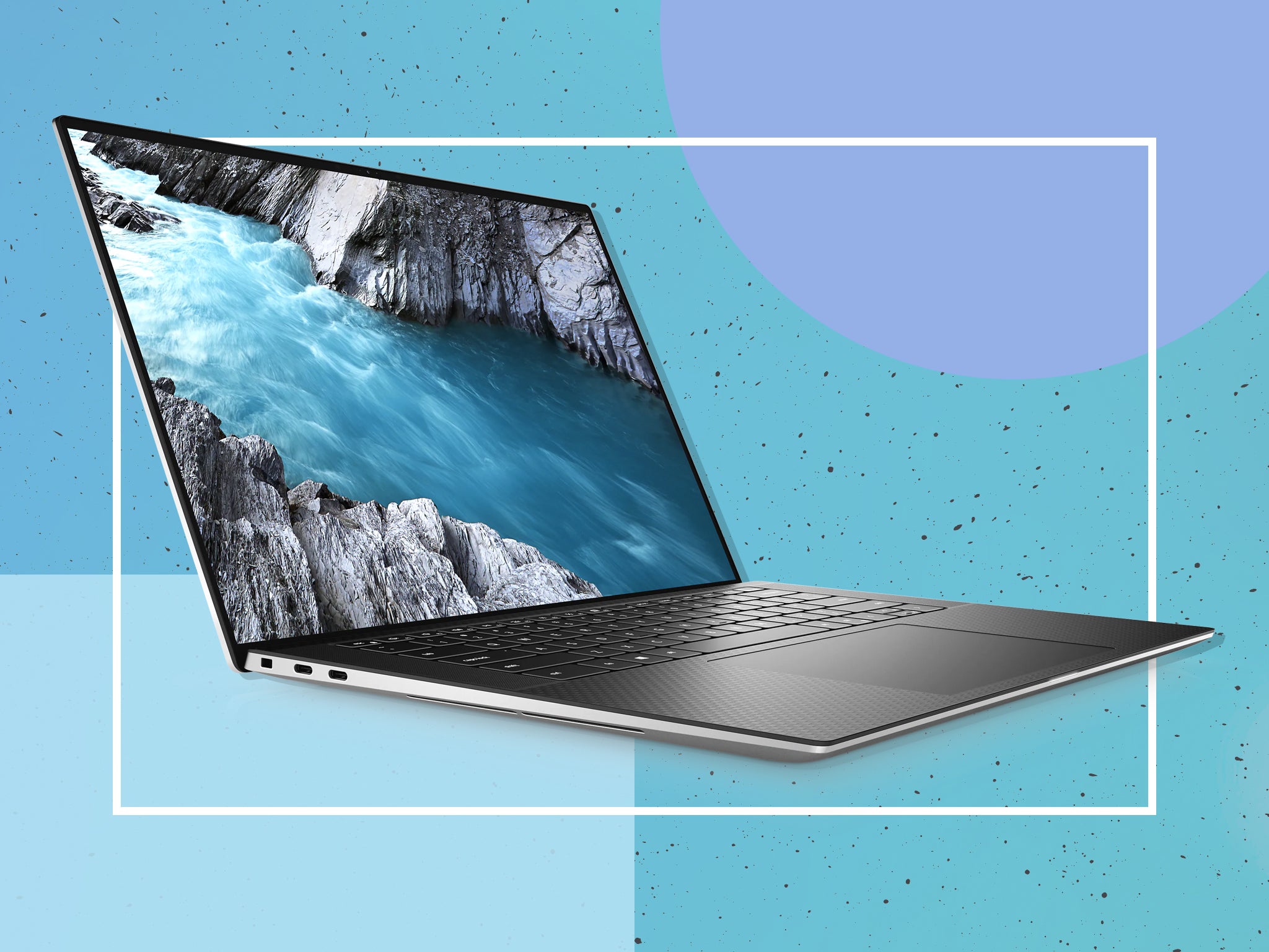 This 15in beast of a laptop is available in silver and black, or arctic white