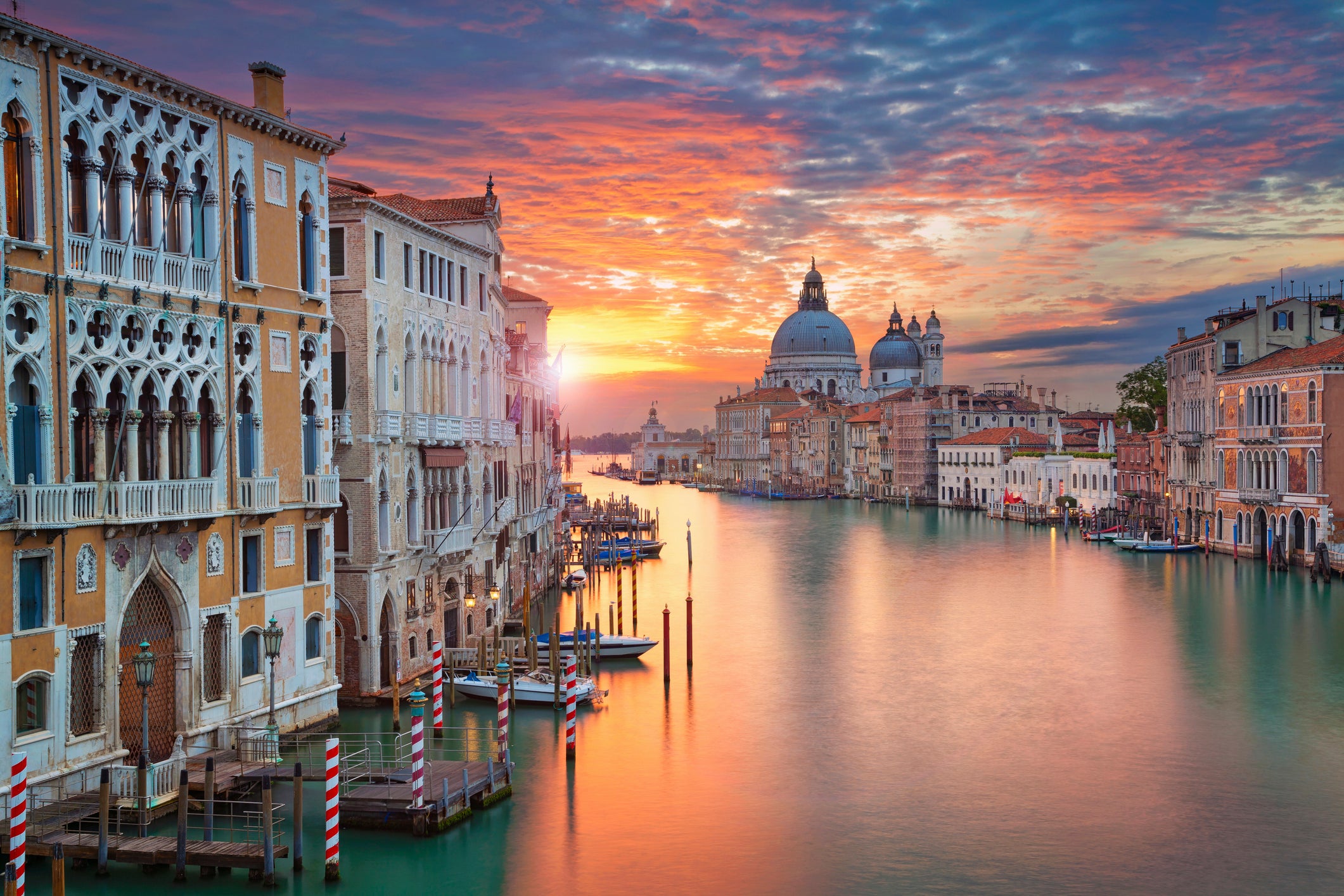 Winding canals and gondola rides await