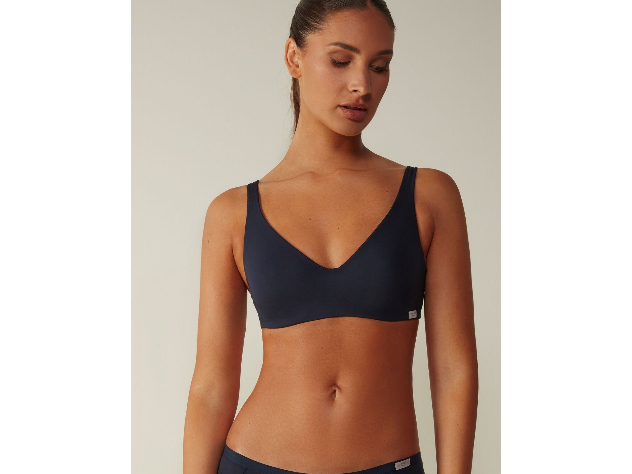 Intimissi Greta natural cotton balconette bra indybest