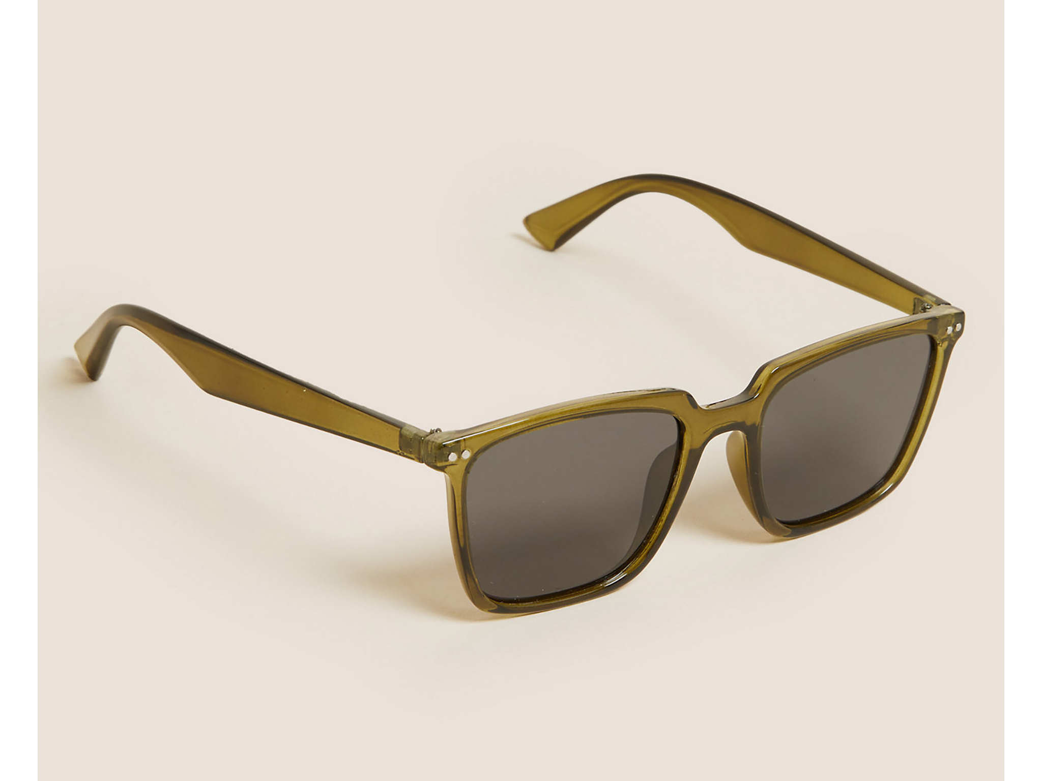 D frame polarised sunglasses