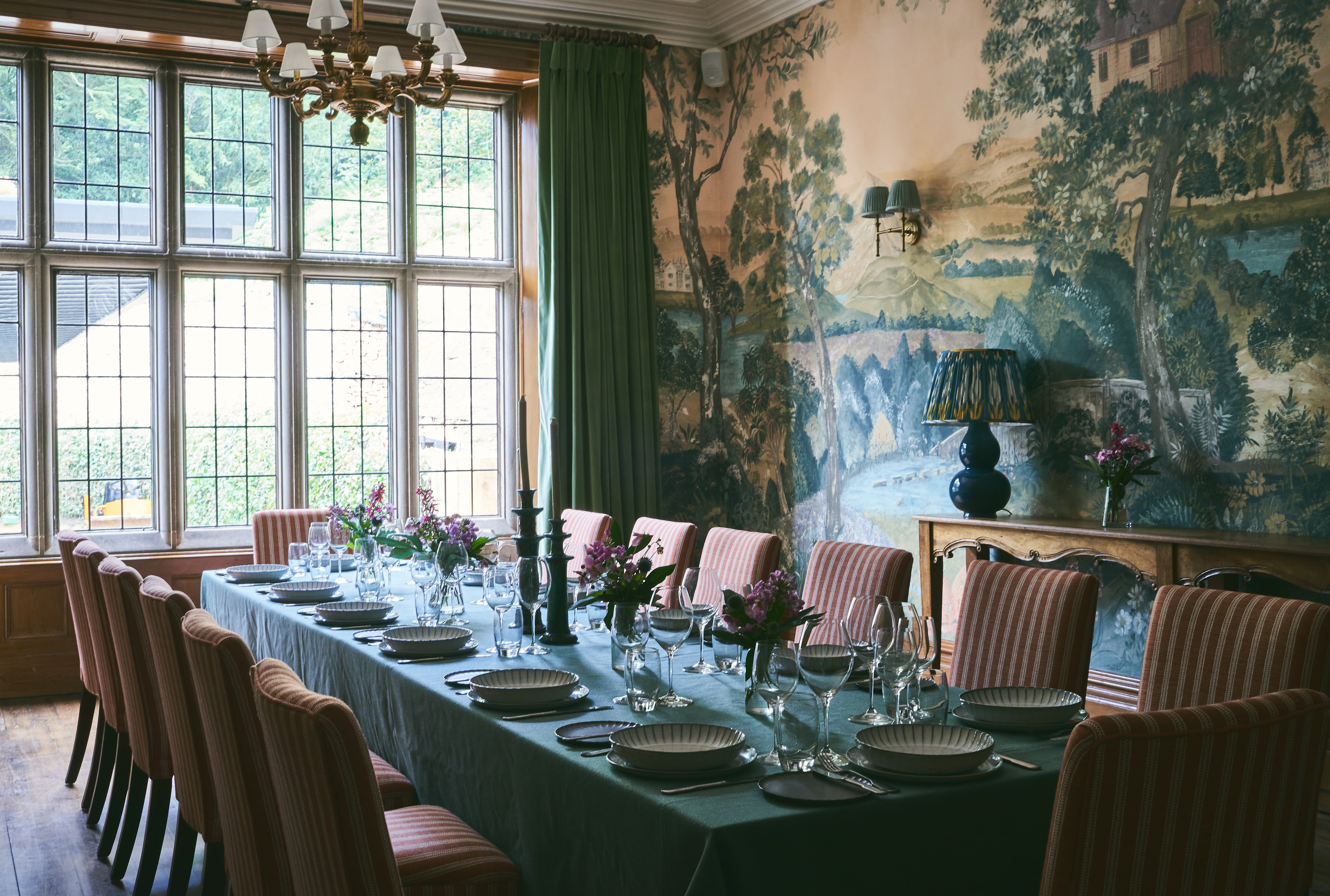 The Garden Room restaurant at Callow Hall