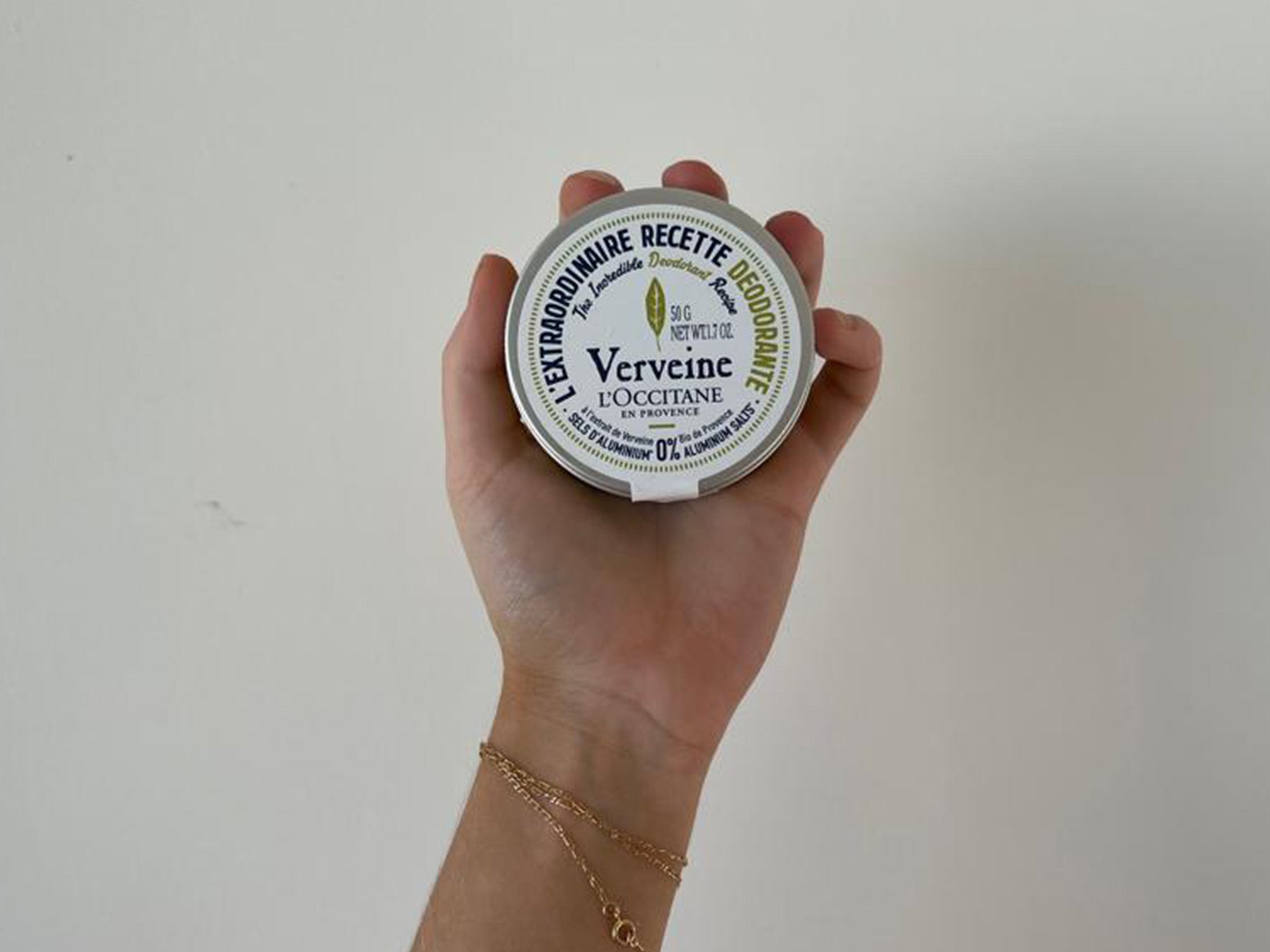 L’Occitane verbena deodorant balm