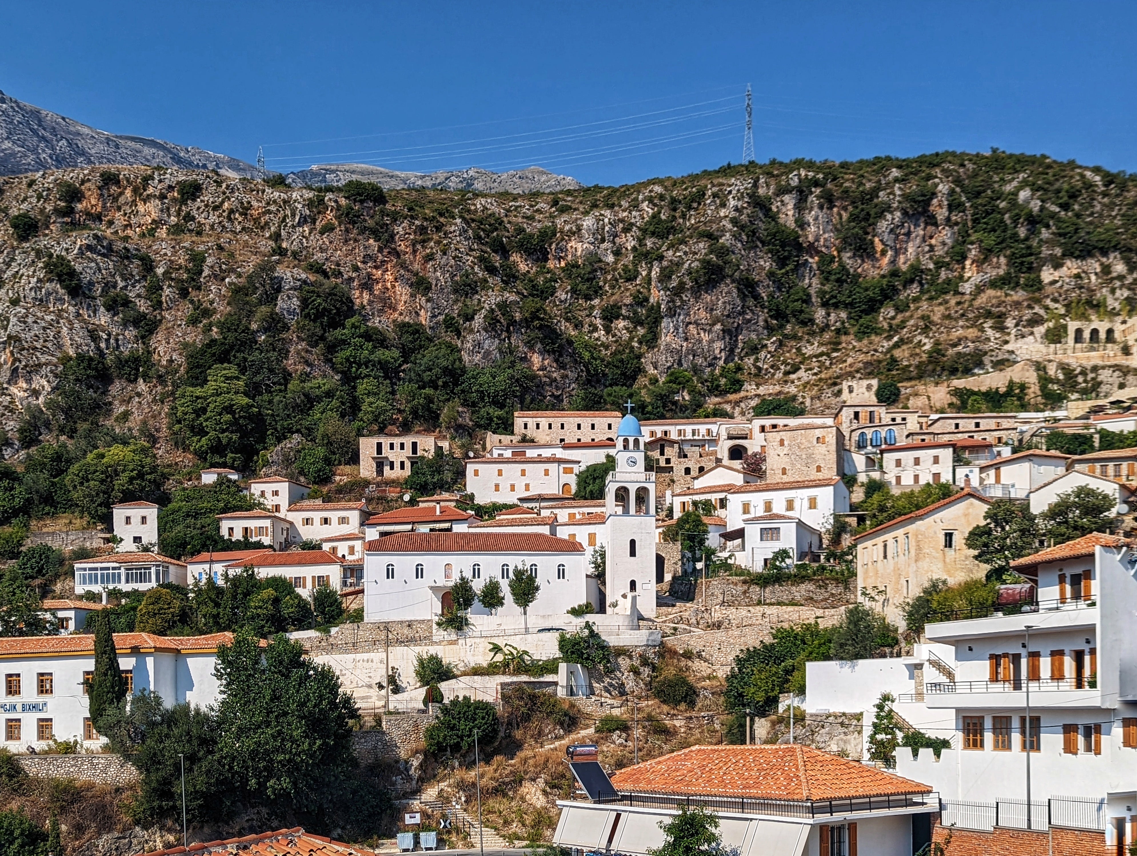 Dhermi village is a splendid sight