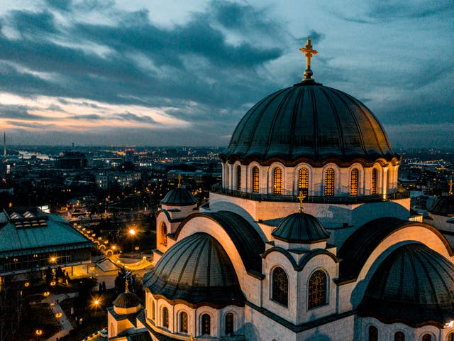 <p>Temple of St. Sava in Belgrade</p>