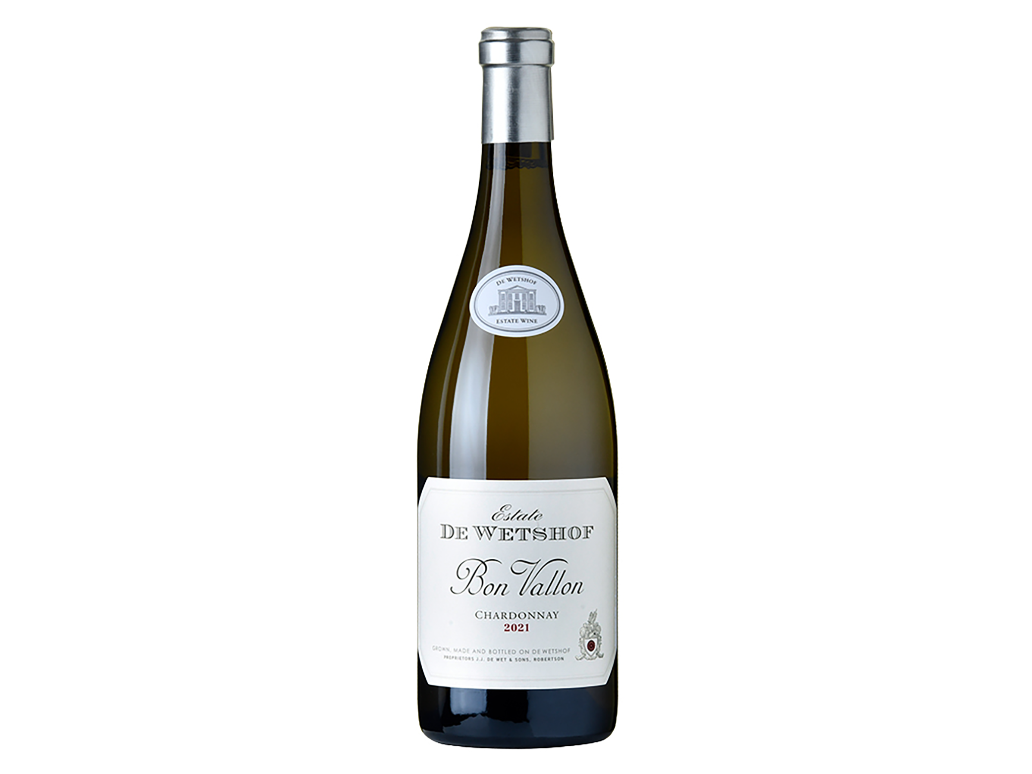 De Wetshof Estate bon vallon ‘sur lie’ chardonnay 2022, Robertson