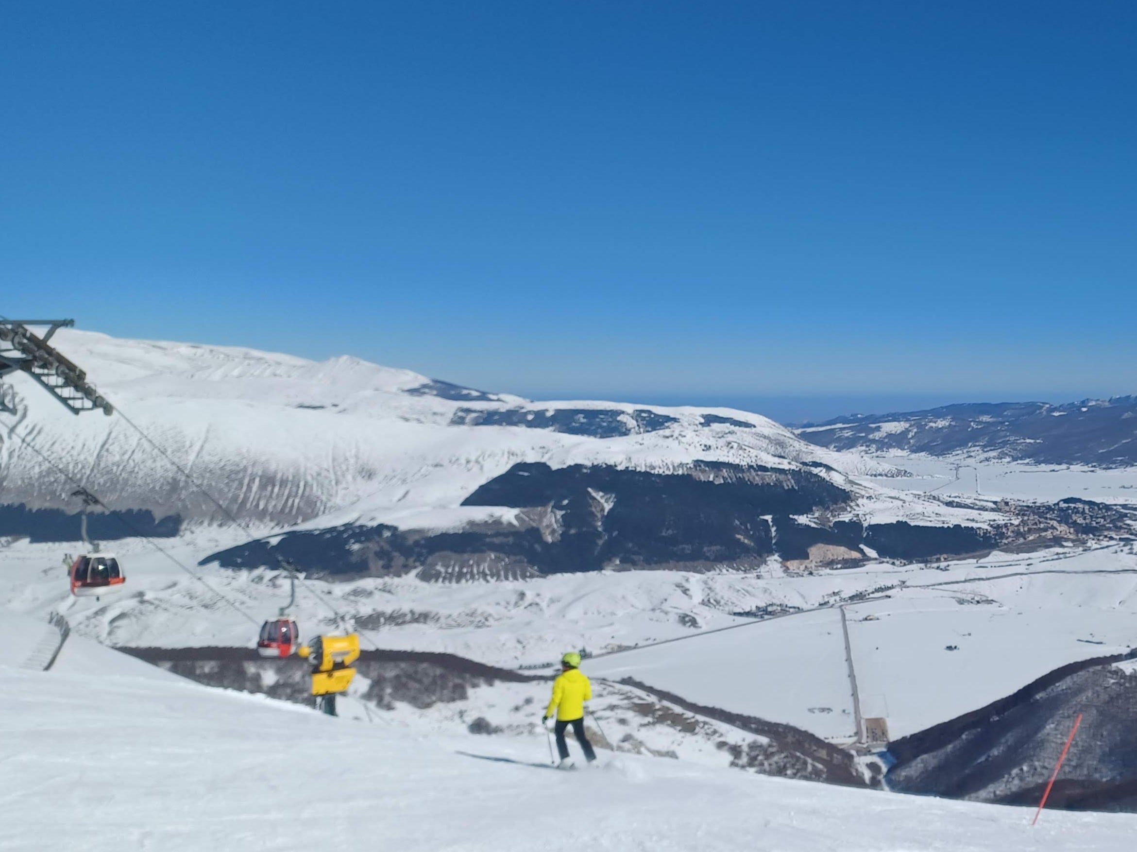 Skiing with the family in Roccaraso, minus the crowds