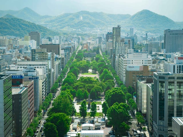 <p>Green metropolis: Sapporo incorporates eco design and a respect for nature </p>