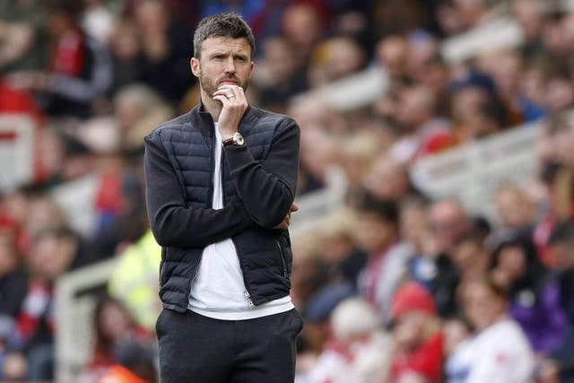 Middlesbrough boss Michael Carrick is finding his coaching career “rewarding” (Richard Sellers/PA)