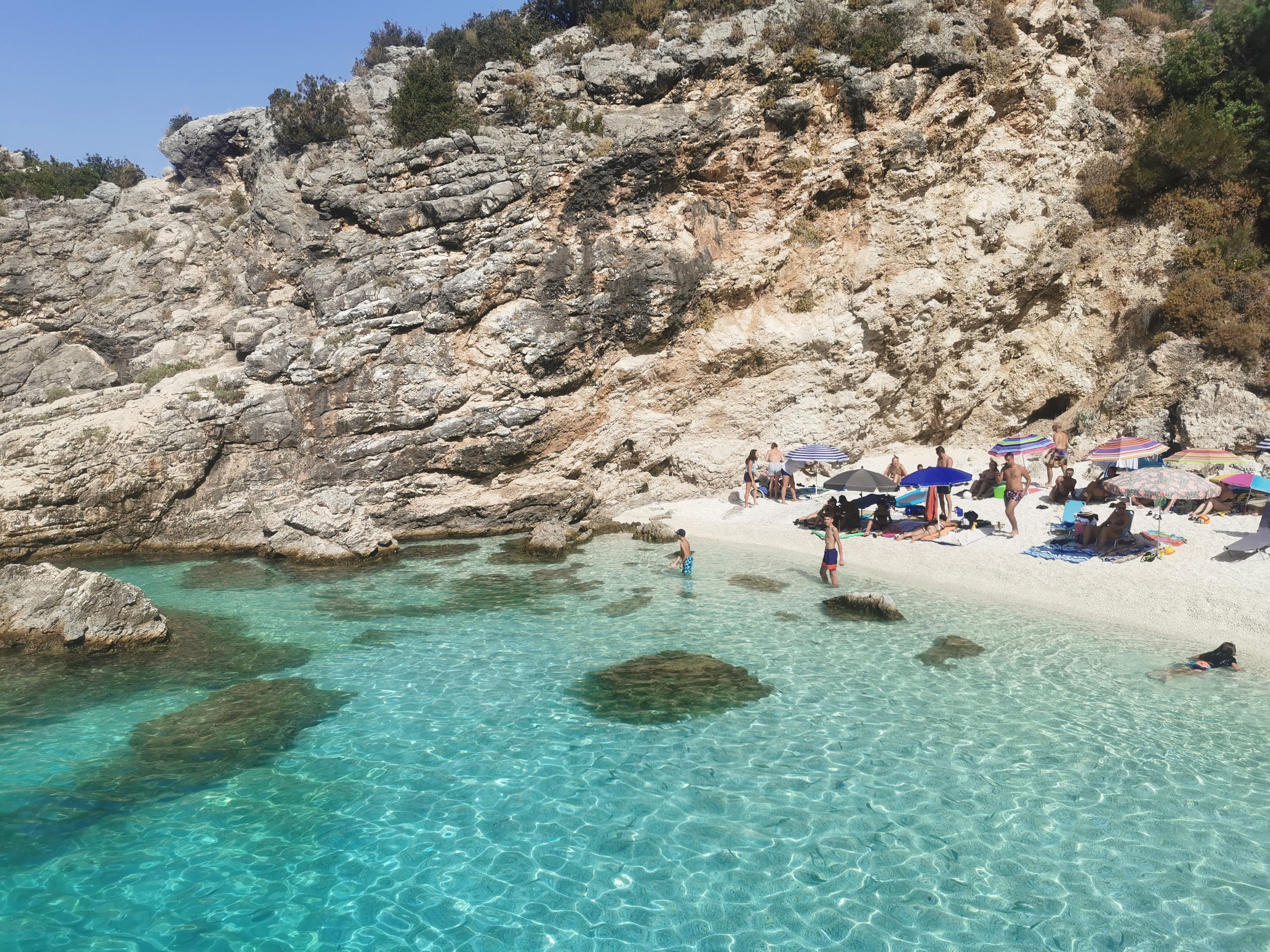 Agiofili Beach on Lefkada