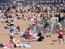 Hot weather health warning escalated as ‘extreme’ heatwave set to make UK hotter than Spain