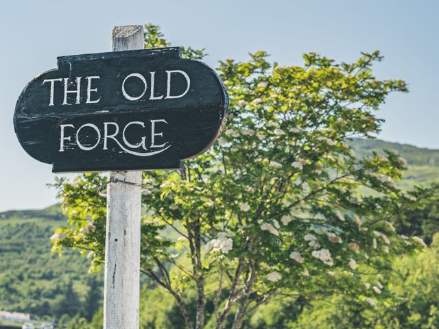 <p>The Old Forge is located on the Knoydart Peninsula</p>