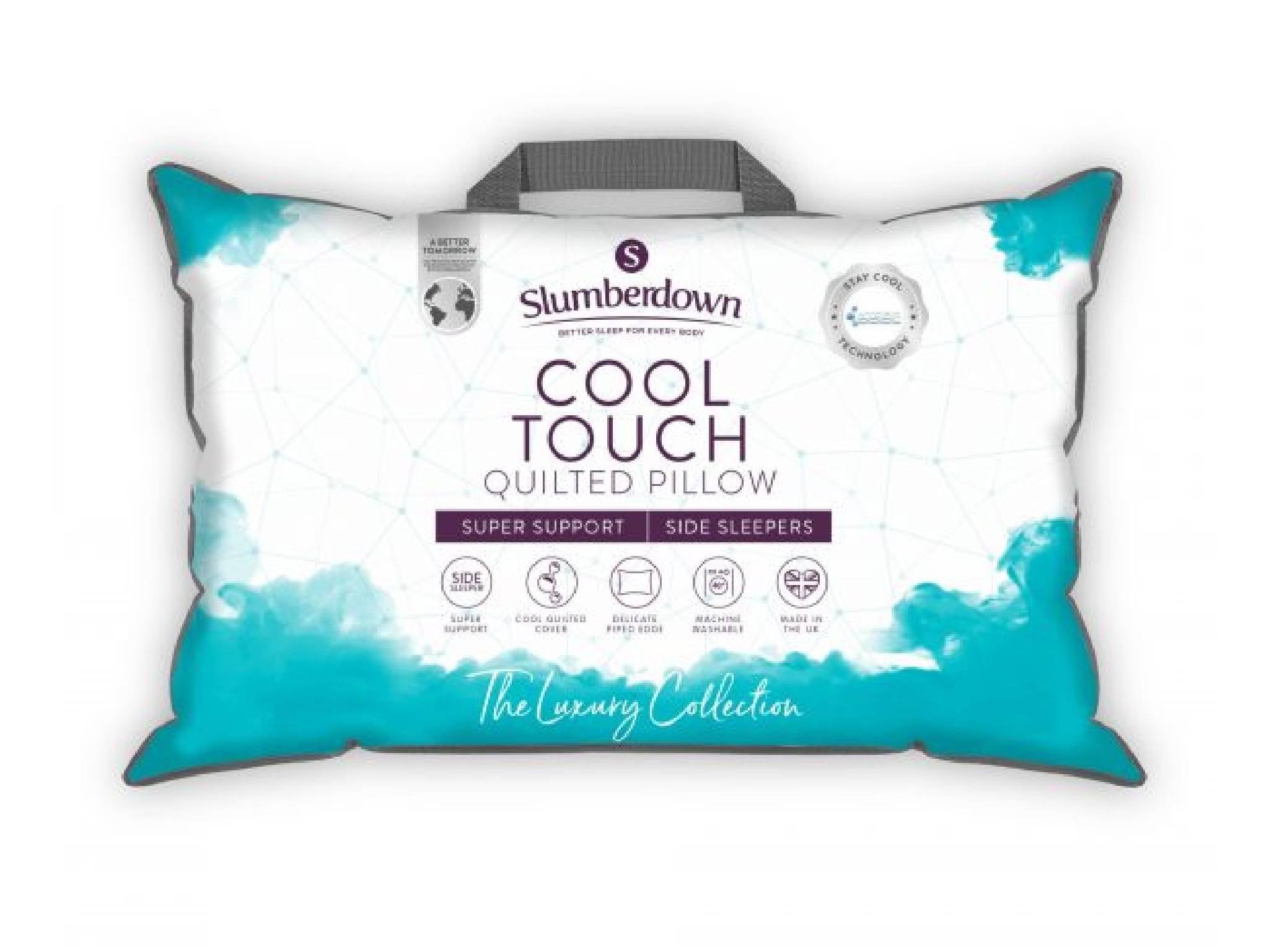 Slumberdown cool touch super support pillow