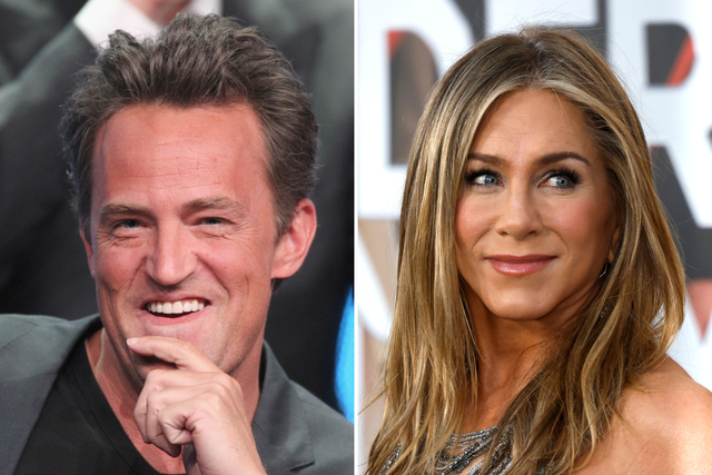 <p>Matthew Perry and Jennifer Aniston</p>