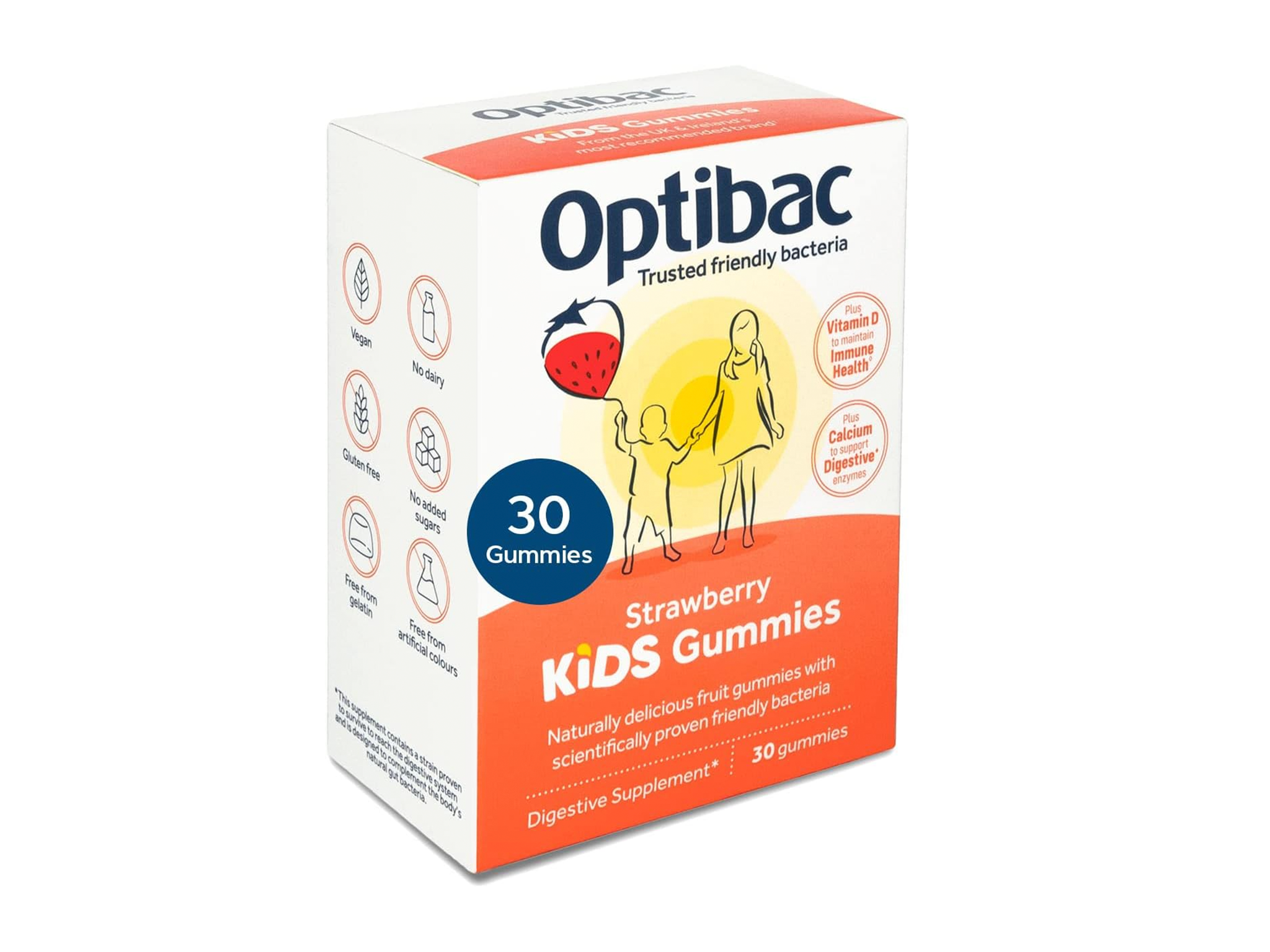 Optibac kids gummies, 30 gummies