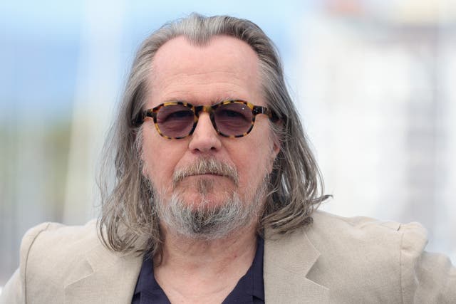 <p>Gary Oldman attends the ‘Parthenope' Photocall at the 77th annual Cannes Film Festival</p>