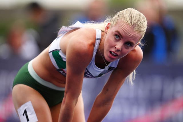 Keely Hodgkinson will be among the favourites for gold in the Olympic 800 metres (David Davies/PA)