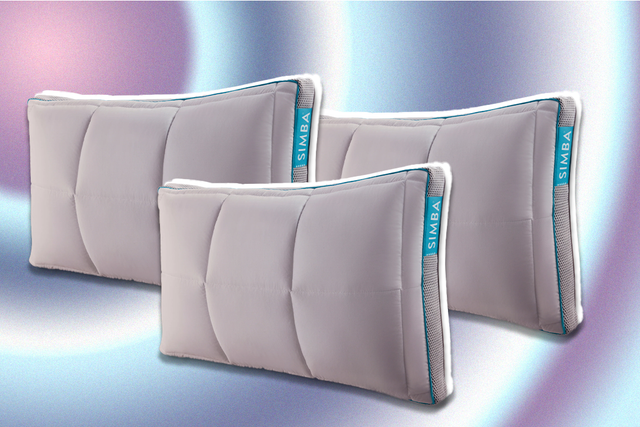 <p>The adjustable pillow has technology to keep you warm or cool while you sleep</p>
