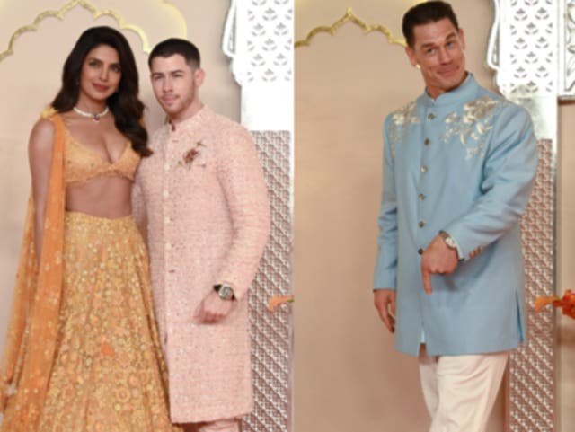 <p>All the best dressed stars at the Ambani wedding </p>