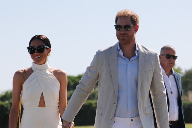 <p>The Duke and Duchess of Sussex will begin their tour of Colombia on Thursday (Yaroslav Sabitov/PA)</p>