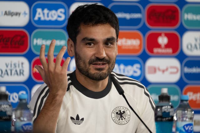 Ilkay Gundogan played 82 times for Germany (PA)