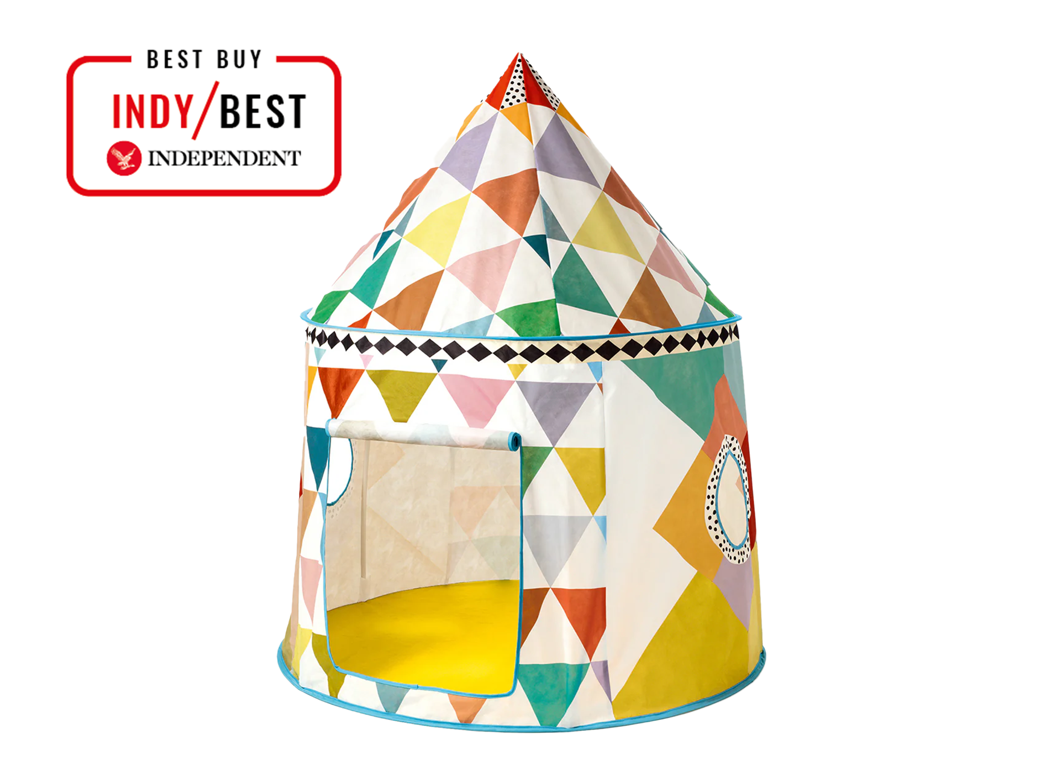 Best play tents and teepees indybest review Djeco multicoloured indoor play tent