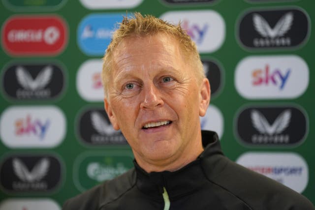 New Republic of Ireland manager Heimir Hallgrimsson is hoping to down England (Brian Lawless/PA)