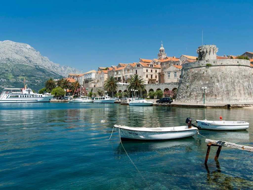 Korcula harbour