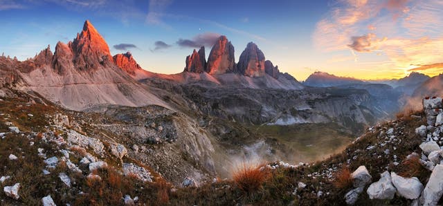 The Three Peaks, or Tres Cime