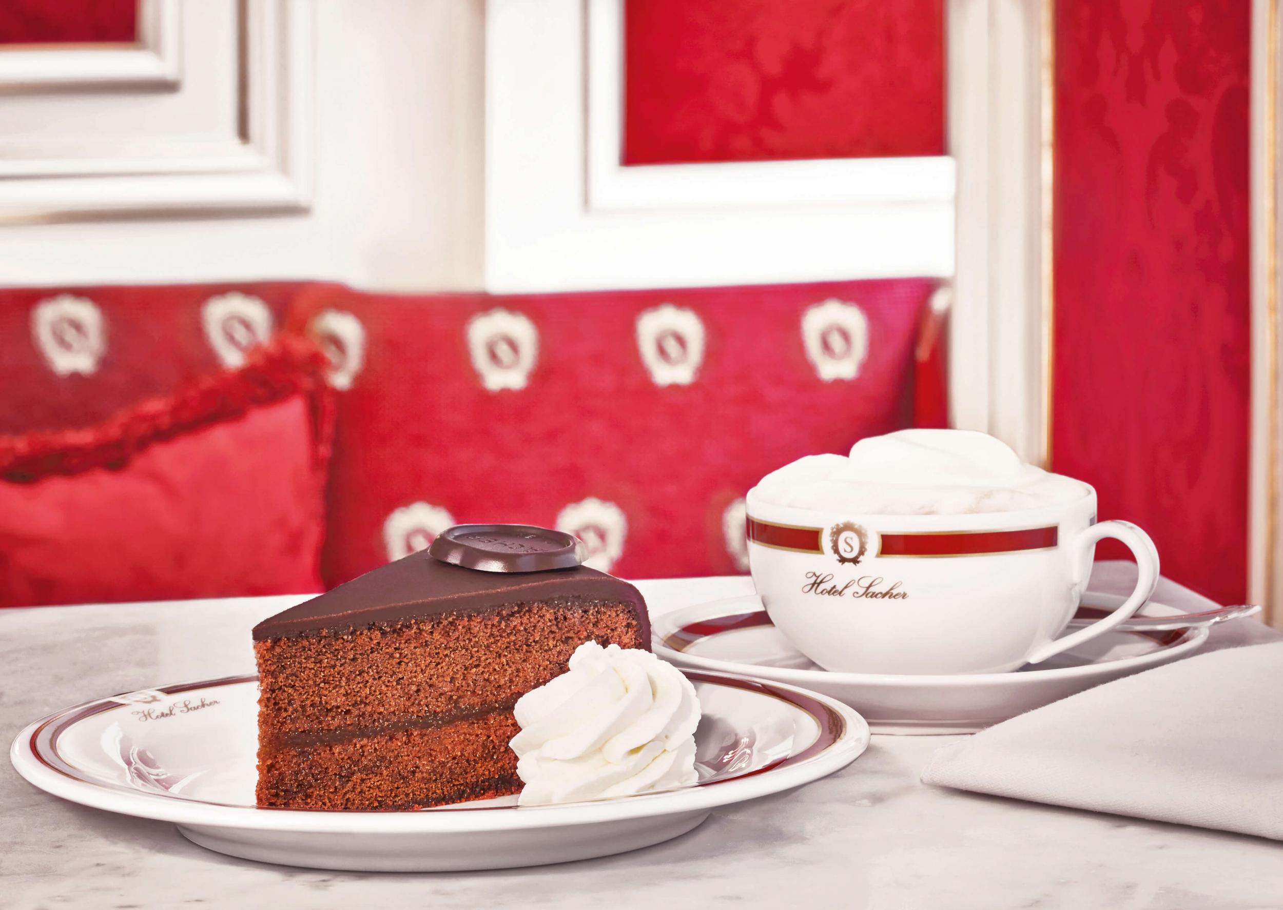 Indulge in an authentic Sachertorte at the Hotel Sacher