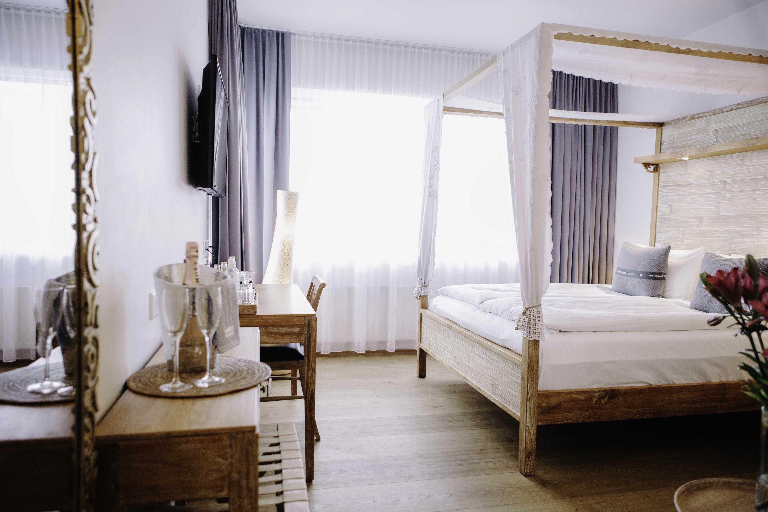 Sleep easy in the knowledge that the Eyja Guldsmeden Hotel is committed to environmental sustainability