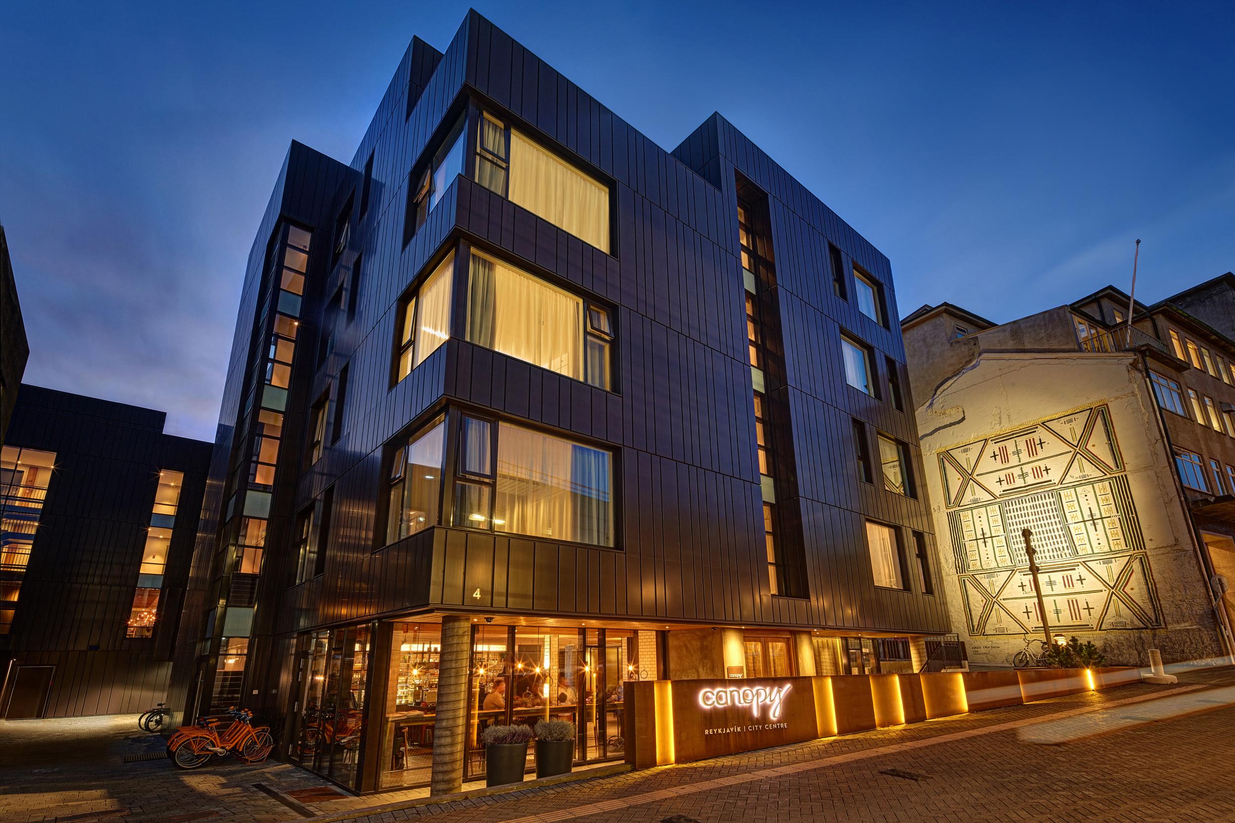 Canopy by Hilton, Reykjavik City Centre, used to house a furniture factory