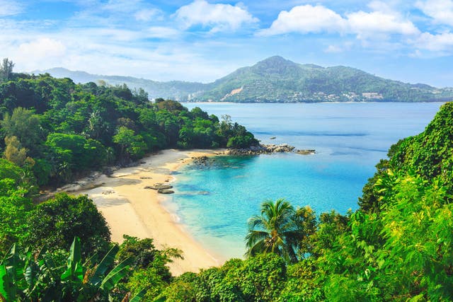 Laem Singh beach in Phuket