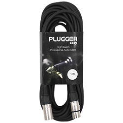 Câble XLR femelle 3b - XLR mâle 3b 10m Easy Plugger