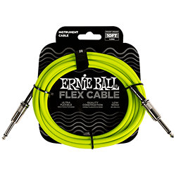 6414 Câble Flex 3m Vert Ernie Ball