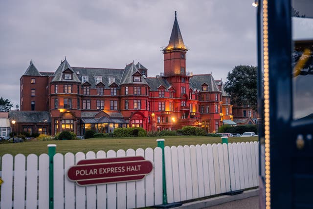 <p>Hotels around the UK bring out all the stops around Christmas, including the Slieve Donard in Northern Ireland </p>