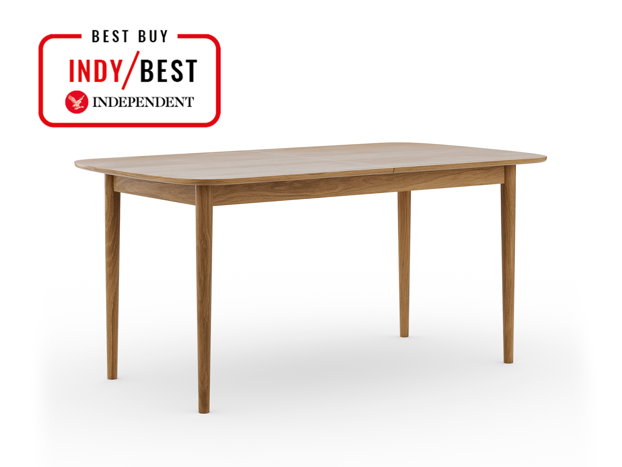 best dining table indybest review Dunelm Karla extendable dining table