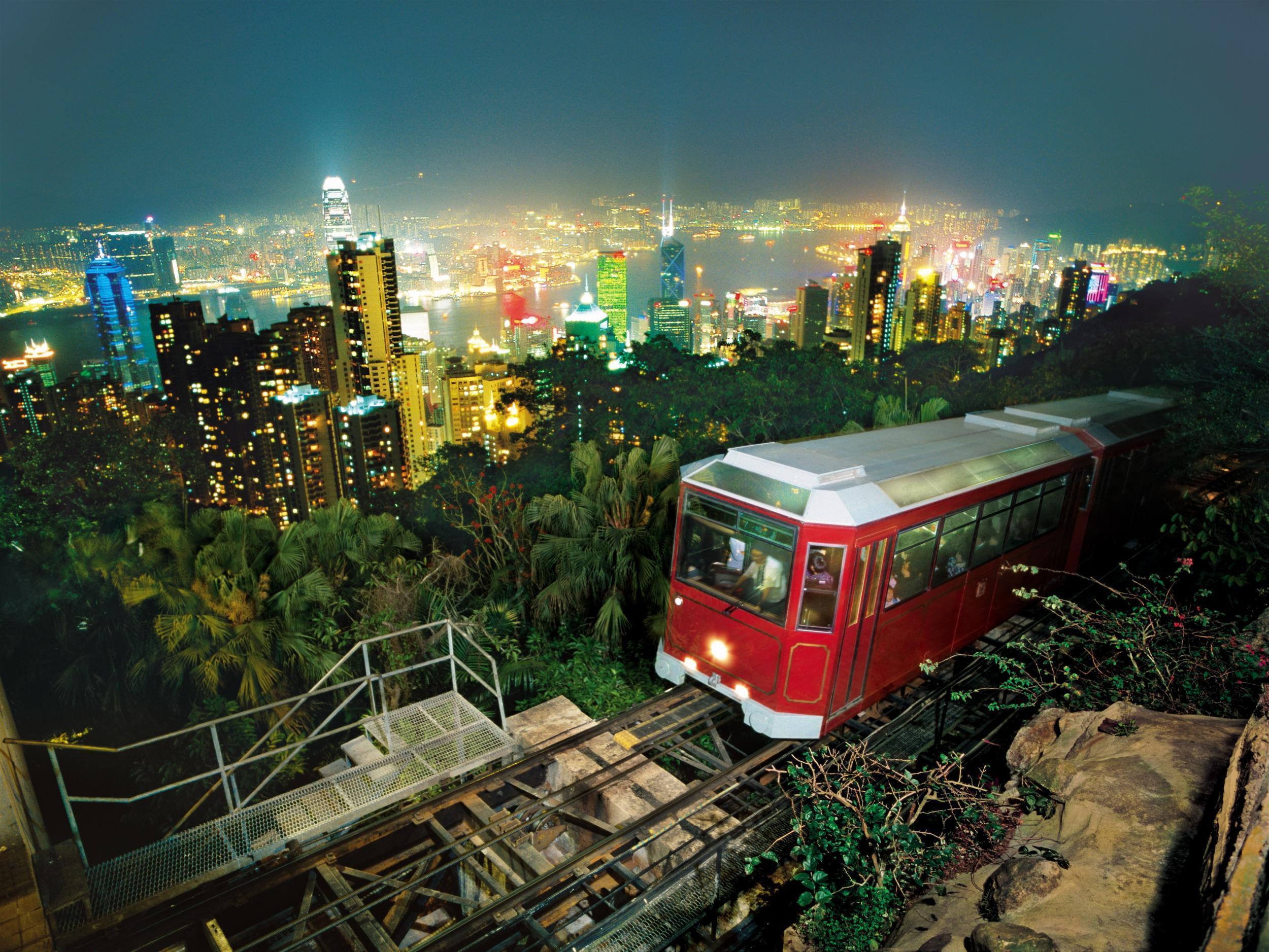 Scale Victoria Peak and capture stunning views on the 125-year-old Peak Tram